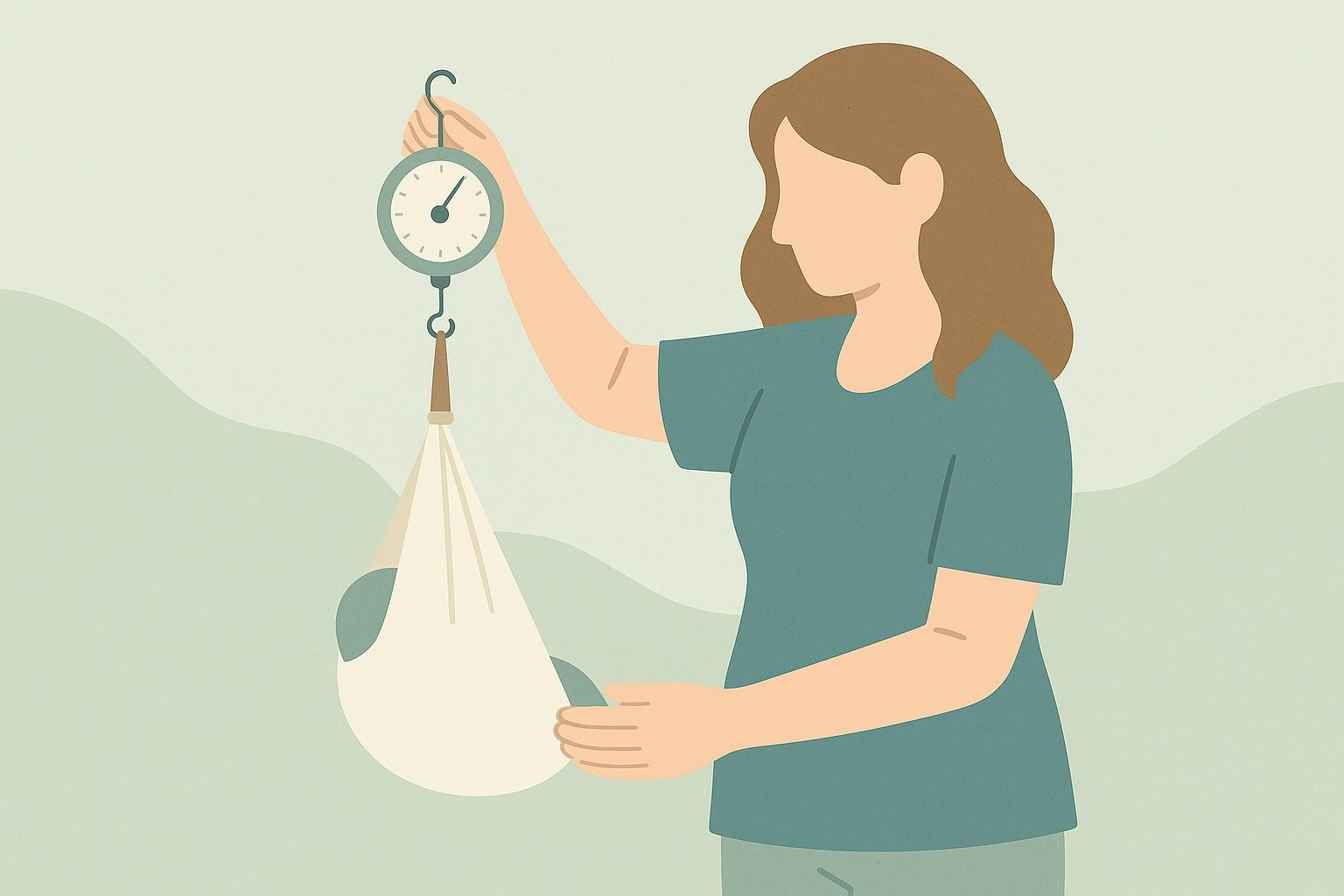 Gravid kvinne får veiledning – svangerskapsoppfølging Etne, Utsira